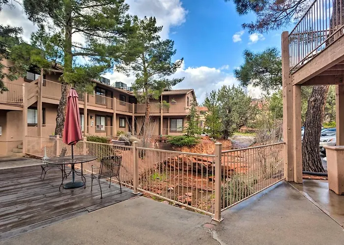 Pool Access & Private Deck: Condo In Sedona