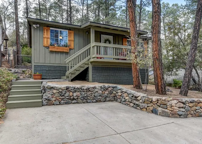 1 Mi To Dtwn Prescott: Quiet Cabin In The Pines!