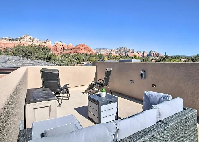 Sedona Sanctuary W/ Hot Tub, Fire Pit & Grill