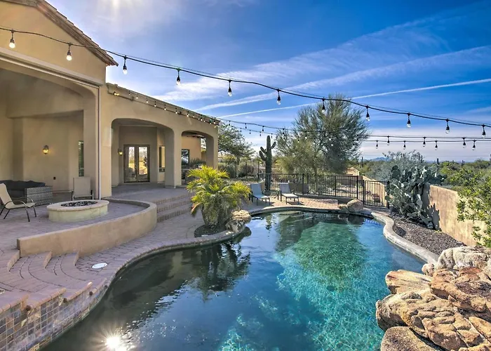 Near Golfing: Mesa Villa W/ Outdoor Oasis & Pool!