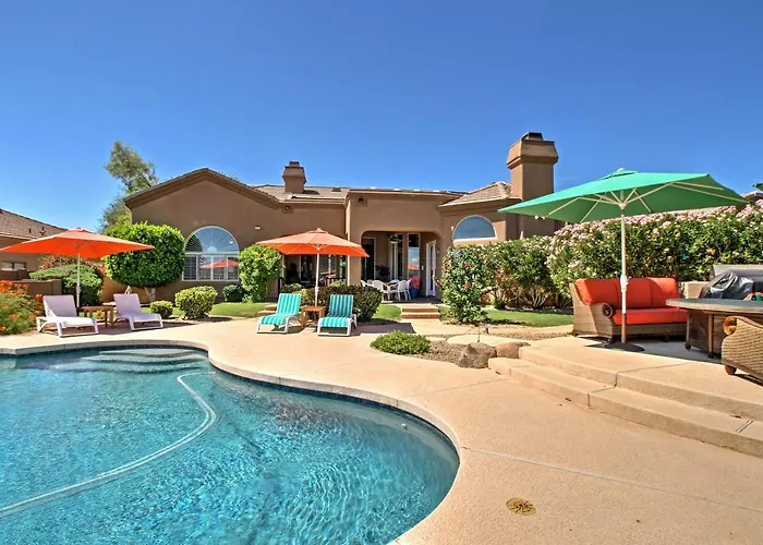 Luxe Scottsdale Home W/ Pool & Mountain Views!