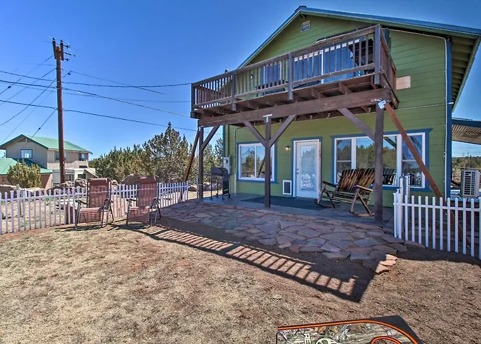 Near White Mountain Lake: Home W/ Balcony & Patio