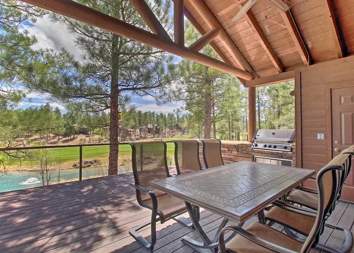 Golf Course & Lake Views: Luxe Show Low Cabin