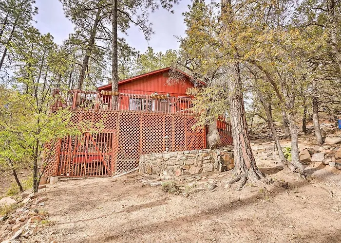 Peaceful Cabin W/ Deck & Grill: 1 Mi To Crown King