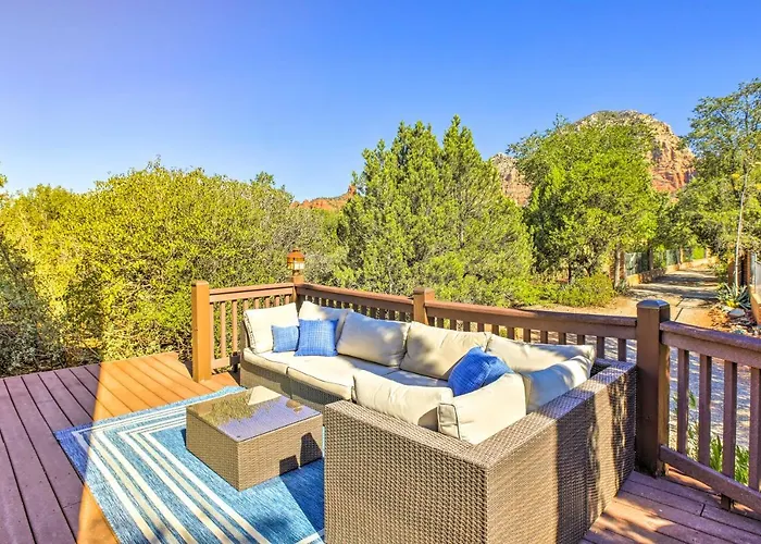 Mountain-View Deck: Bright Sedona Home