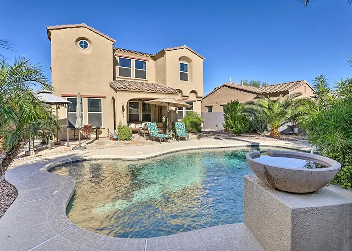 Game Room, Serene Backyard! Luxe Goodyear Home