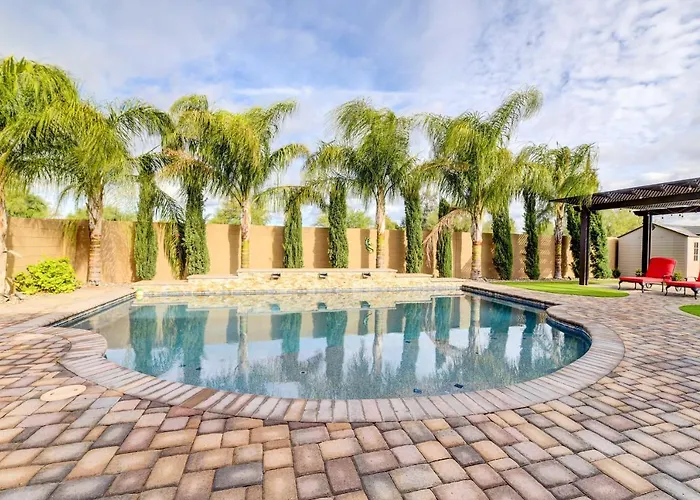 Pool, Bbq & Bar: Family Home In Queen Creek
