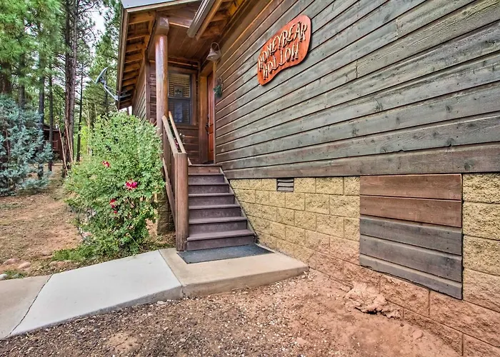 3 Mi To Fool Hollow Lake: Romantic Show Low Cabin