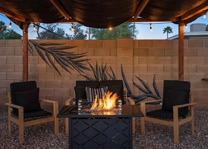 Modern Tempe Home With Heated Pool, Asu