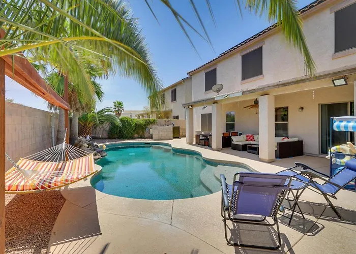 Cheerful Maricopa Gem W/ Home Theater & Game Room!