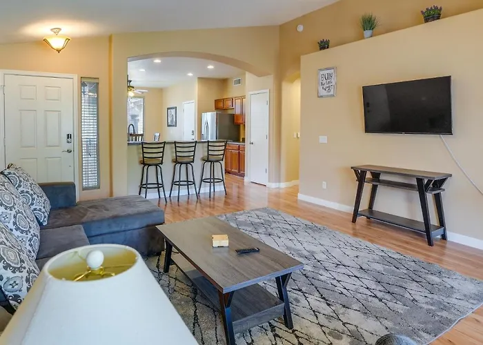 Fenced Backyard & Fire Pit: Bright Peoria Home!