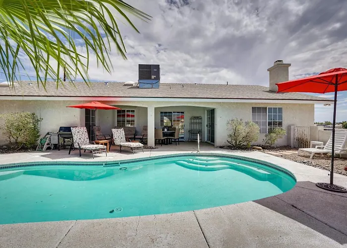 Views & Fenced Yard: Lake Havasu City Home!
