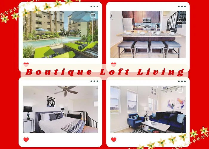 2 Story Loft With Mountain & City Views-King Bed & Parking 4011