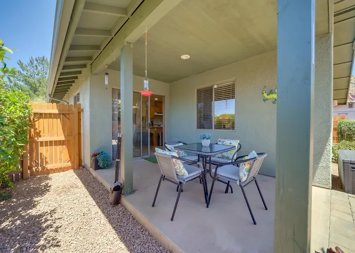3 Mi To Dtwn Sedona Red Rock Retreat With Patio