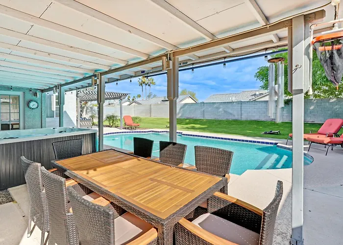 Near Spring Training! Peoria Gem W/ Pool & Hot Tub