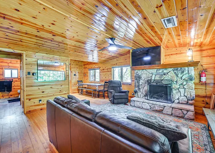 Hike & Snow Play! Creekside Cabin In Payson