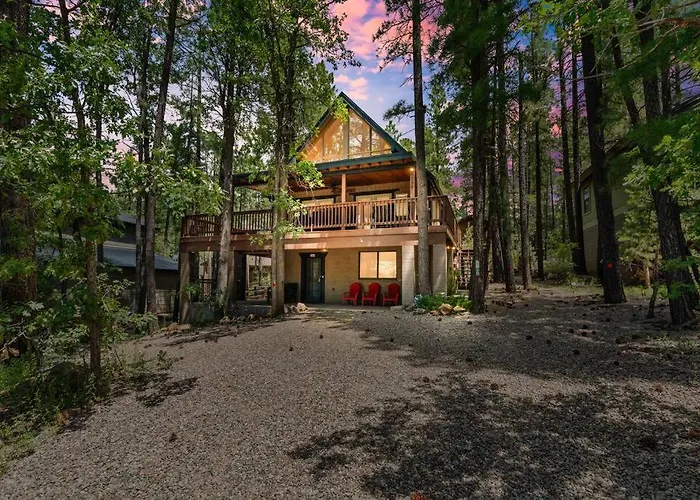 Luxury Cabin Oasis Getaway Heart Of Munds Park