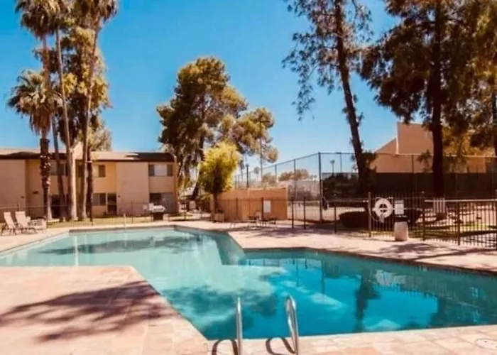 Rustic Farmhouse Old Town Condo W Patio & Pool