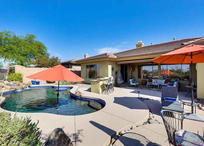 Pool, Hot Tub & Golf Course View! 'Anthem Oasis'