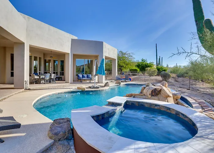 Infinity Pool: Stunning Home In Cave Creek!