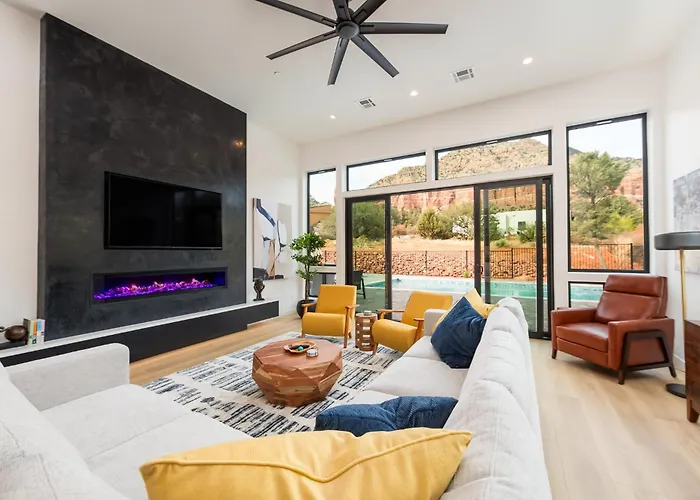 Sedona Sanctuary Luxury Home Pool & Spa