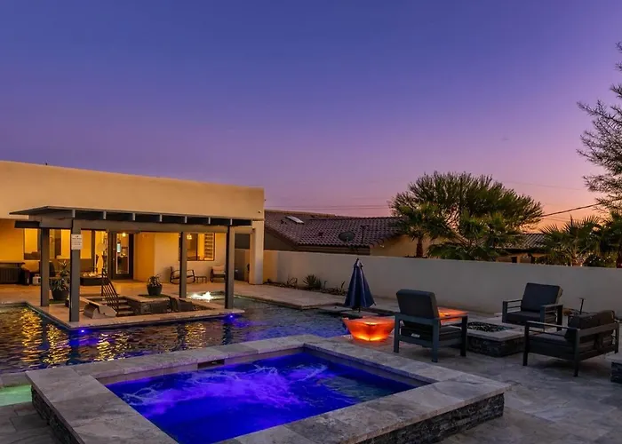 Resort Style Home Swim Up Bar Spa Firepit