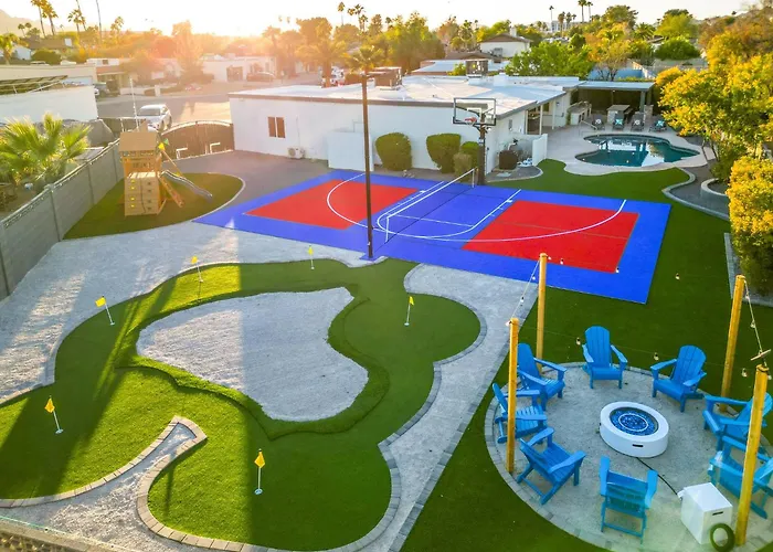 Rio Resort Kierland Pool Hot Tub Mini Golf Fun