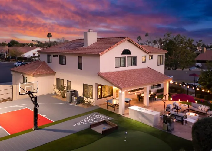 Epic Family Home Pool Slide Putt Putt Theatre Room