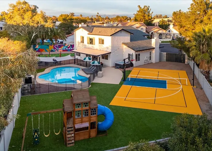 Pickleball Court Movie Theater Puttputt Hottub