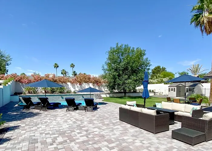 3 Mi To Kierland! Luxe Desert Home W/ Heated Pool