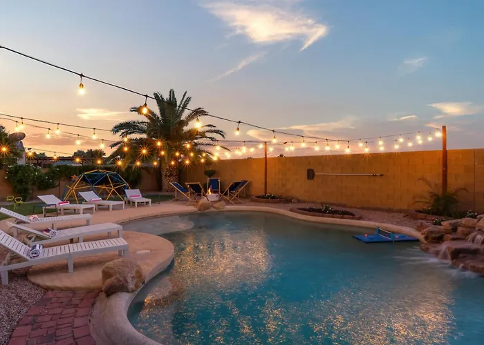 Serenity Splash Upscale Stay Pool Game Lounge