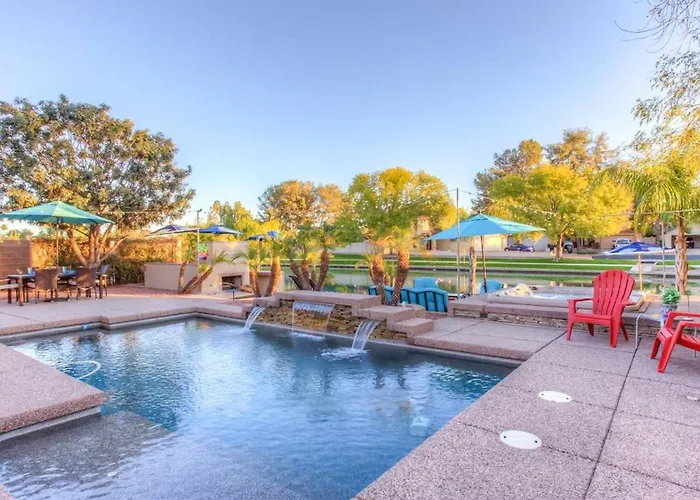 Mesa Lake Front House With Pool And Hot Tub