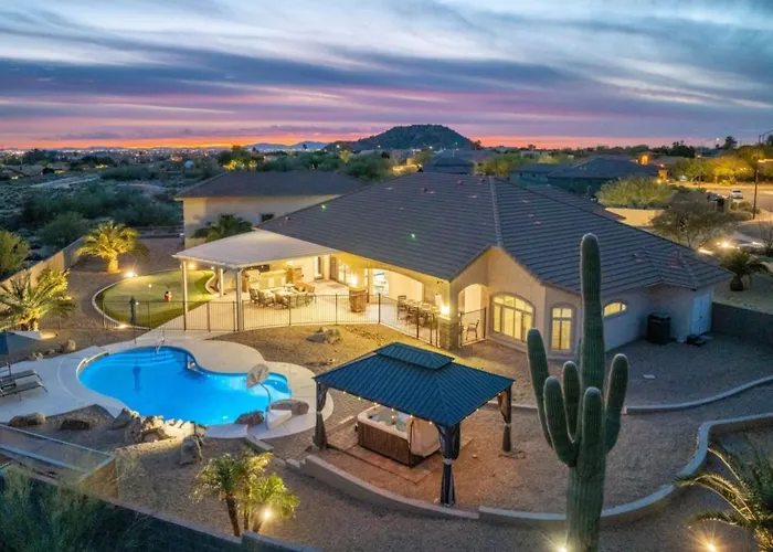 4Br Mesa Mountainside Retreat With Pool, Hot Tub And Games