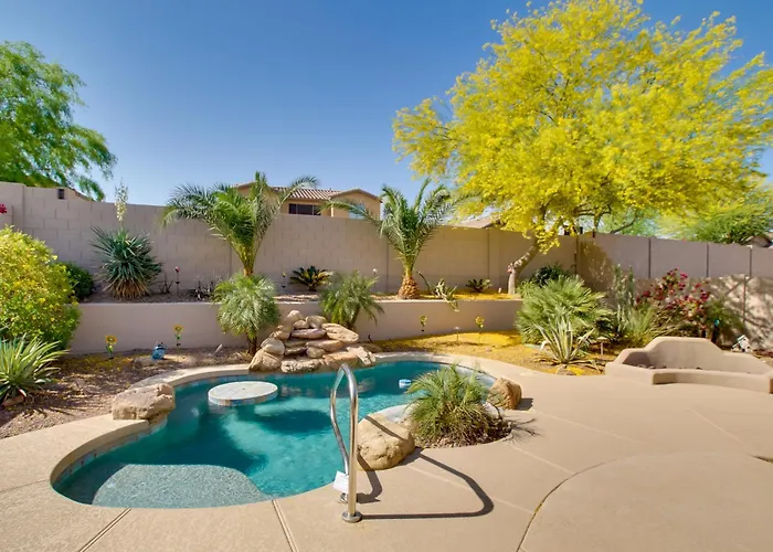 Outdoor Oasis W/ Pool! Goodyear Gem Near Golfing