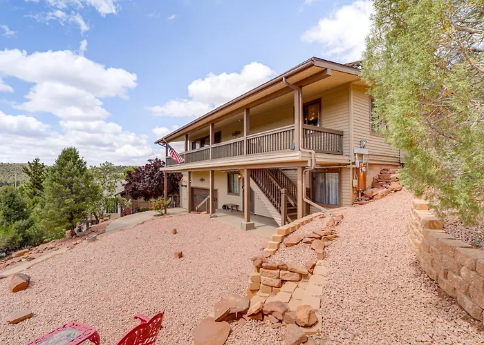 Mtn & Golf Course Views: Payson Retreat!