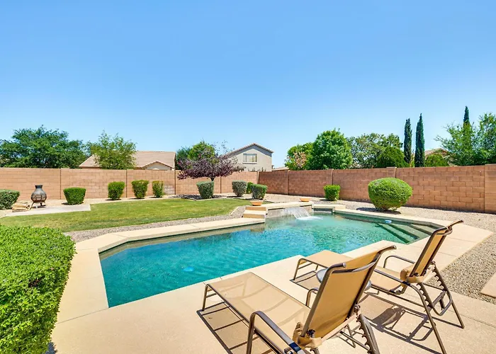 Near Parks & Golf Courses: Gilbert Home W/ Patio!