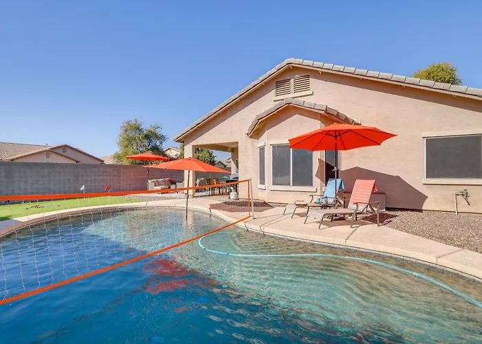 Avondale Home W/ Heated Pool & Putting Green!