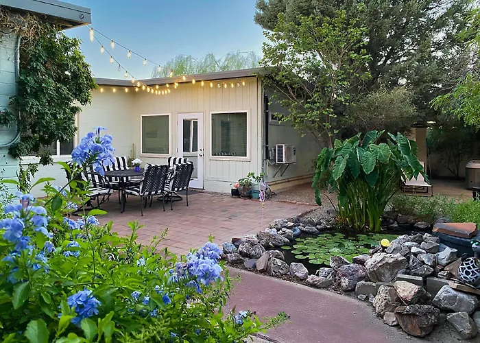 Relax At Artist'S Secret Garden, Koi Pond & Jacuzzi, 4 Big Groups