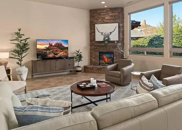 Your Personal Wellness Oasis With Red Rock Views, Private Sauna And Nearby Trails