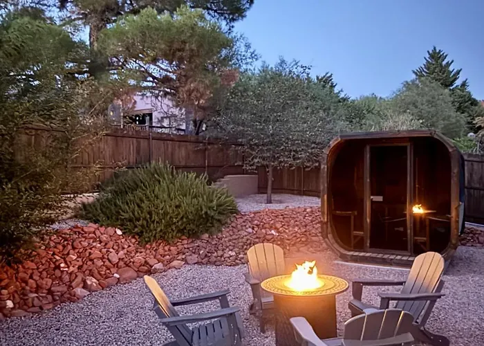 Your Personal Wellness Oasis With Red Rock Views, Private Sauna And Nearby Trails