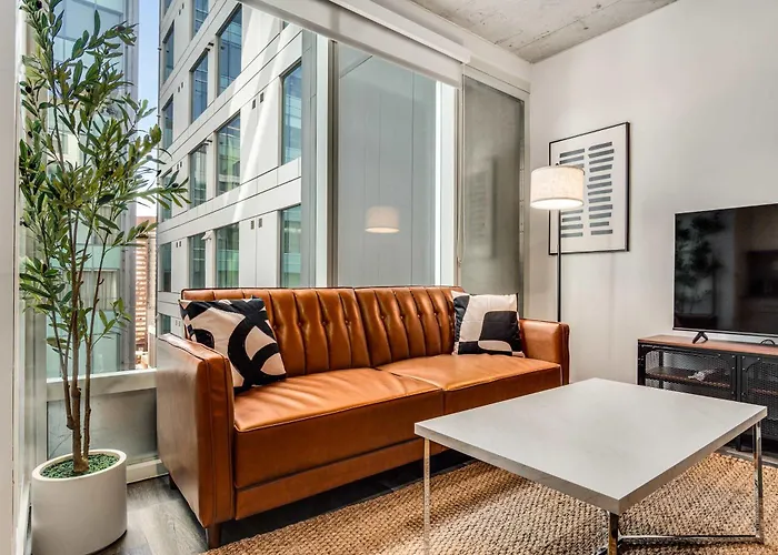 Boulevard Stays Downtown Highrise 1Br Sky Pool Parking Gym 13