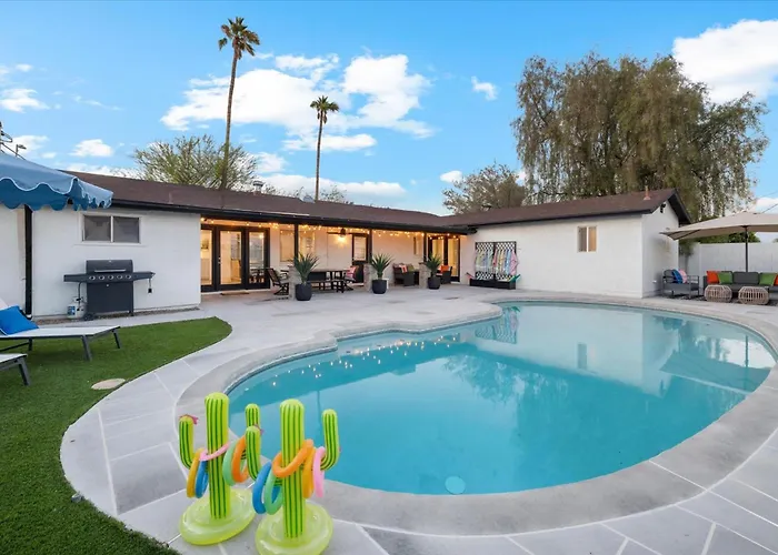 Cactus Bloom Villa - Spacious 5Br Near Old Town Scottsdale With Private Pool