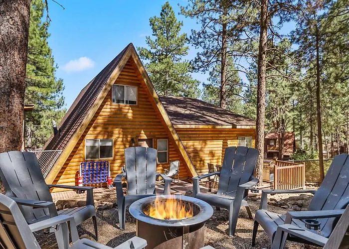 Nakai Trail 4-Br A-Frame Firepit Game Rm Sauna