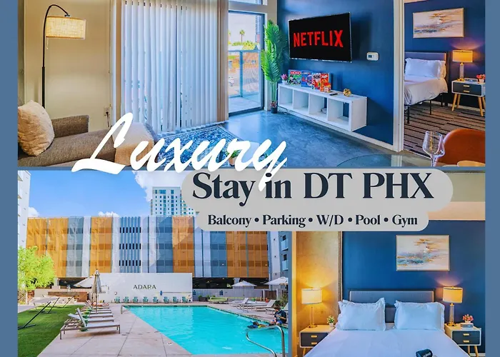 1Br, Roosevelt Row , Gym,Pool,Parking
