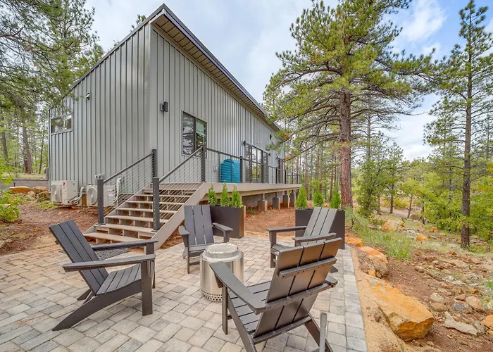 Modern Cabin Living! Mtn-View Gem In Munds Park