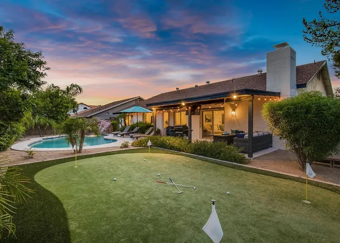 Heated Pool, Waterslide, Putting Green