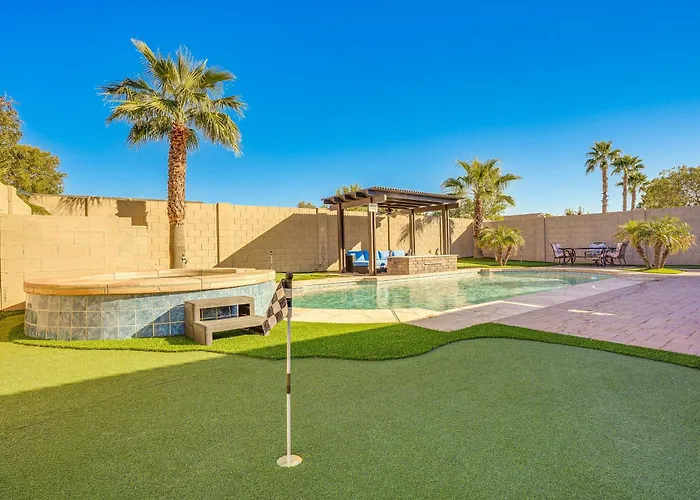 Backyard Oasis! Group-Friendly San Tan Valley Home