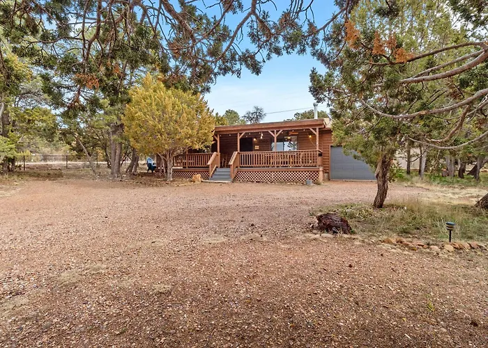 Cozy Cabin In Heber With A Deck, Fireplace And Pet Friendly