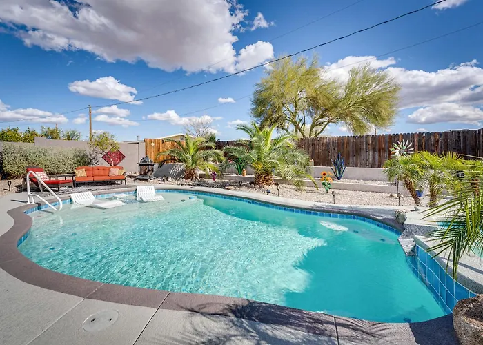 Pool, Spa & Mtn Views: Lake Havasu City Home
