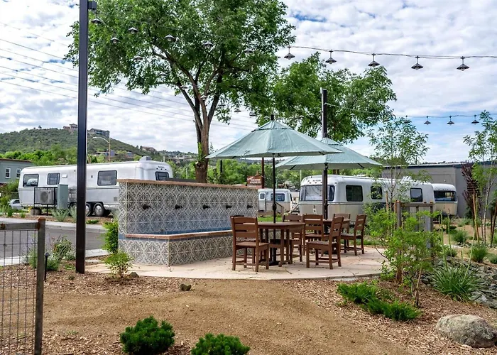 Airstream Escape Near Granite Creek In Prescott, Arizona